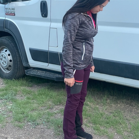 ORTOVOX Womens Size Small MERINO LIGHT MELANGE JACKET GRAY / GREY (not blue) - Picture 9 of 15